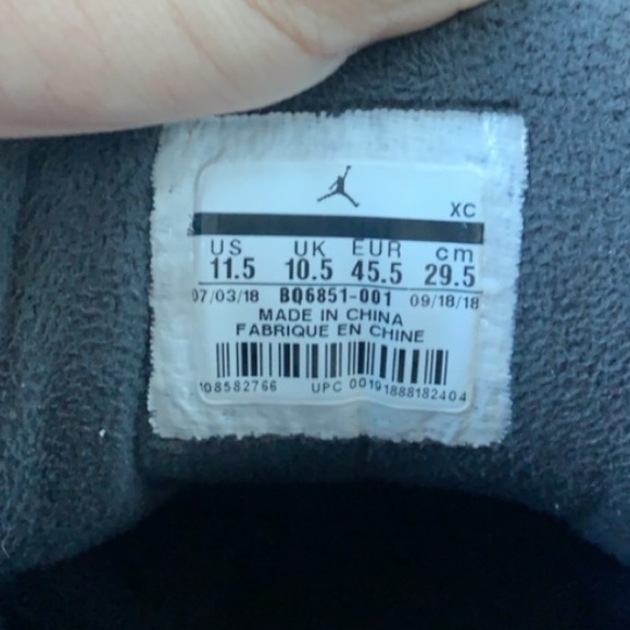 Jordan 12s (Triple Blacks) - Picture 4 of 4